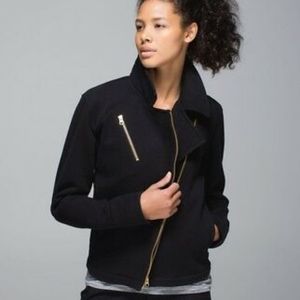 lululemon moto style jacket